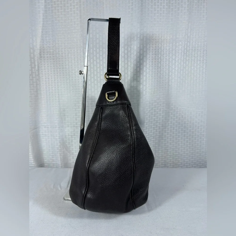 Gucci Black Pebbled Leather Jackie Web Hobo Bag – Made in Italy - Picture 3 of 16